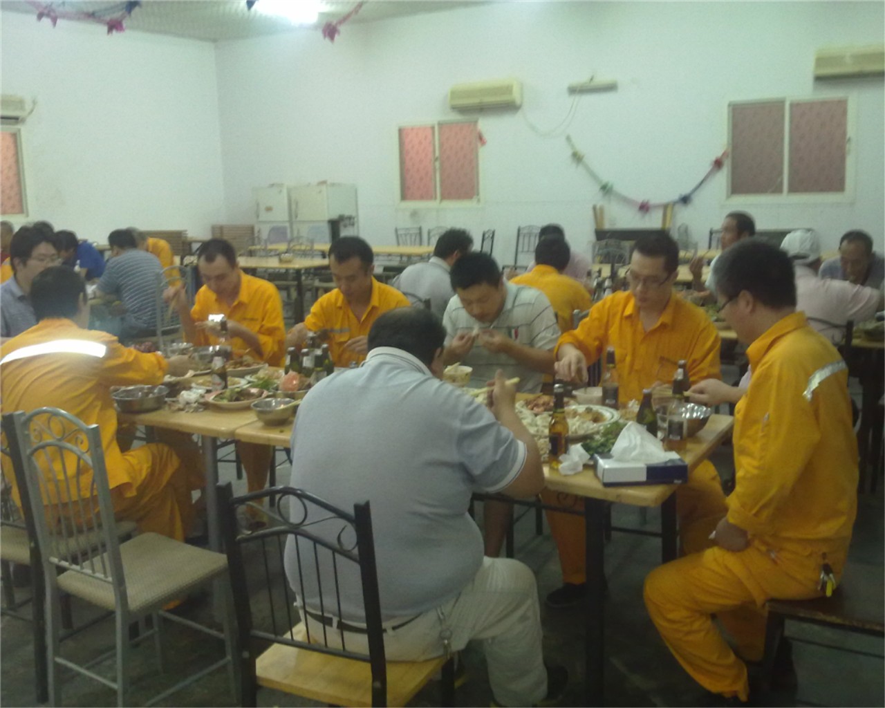 沙特SPCC項目中秋國慶節會餐